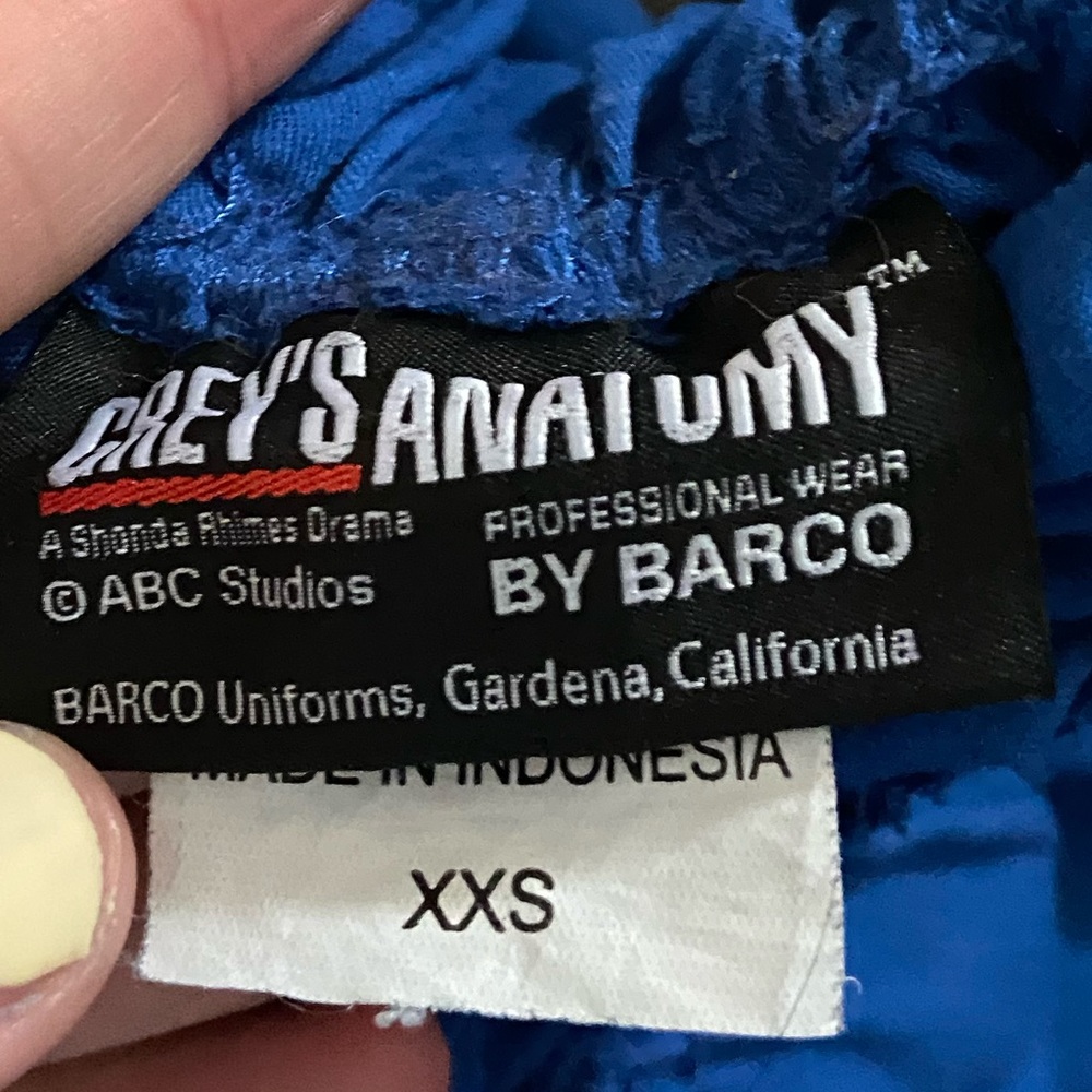Royal Blue Greys Anatomy Scrubs